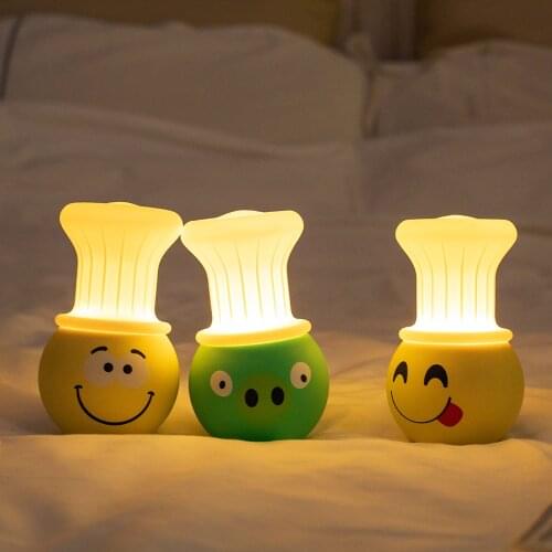Led Night Light Decorate Desk Light Dream Cute Mini 7 Colourful Holiday Creative Sleepping Bulb For Baby Bedroom Luminar Lamp
