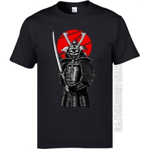 Japanese Samurai Airbender T Shirt Popular Cotton Fabric 3D Printed Faddish Casual Top T-shirts Men Plus Size Father Tee Shirt