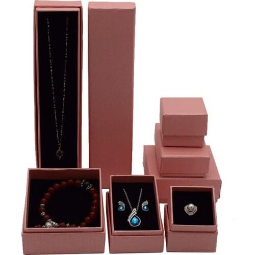 1200g Hard Paperboard Elegant Pink Jewellry Gifts Boxes for Jewelry Display 20pcs/lot Fashion Boxes Wholesale/Custom Factory