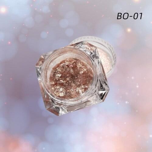 2021 Manicure New Opal Powder Polarized Powder Ultra-Thin Sequins Brocade Powder Snow Velvet Powder