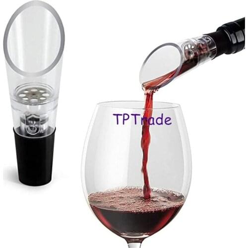 200pcs Wine Pourer Decanter Wine Bottle Liquor Stoppers Whisky Cocktail Bottle Mouth Bar Accessories