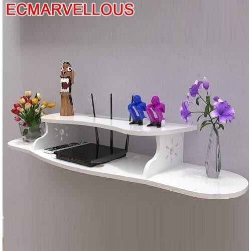 Decoration WIFI receiving wireless multifunctional router Europe cabinet TV set-top box stacks shelf socket cover hanger rack