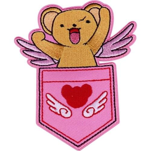 Cardcaptor sakura embroidery patch Japan anime fans cute accessory