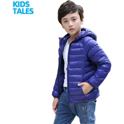 Childrens Outerwear Boy and Girl Winter Warm Hooded Coat Children Cotton-Padded Clothes boy Down Jacket kid jackets 3-13 years
