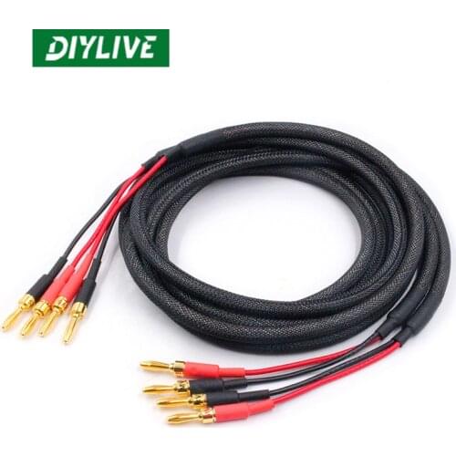 DIYLIVE St. AQ FLX-14/2 Audio Cables Fever Speaker Cables Horn Cables Center Cables Surround Cables Pure Copper Cables