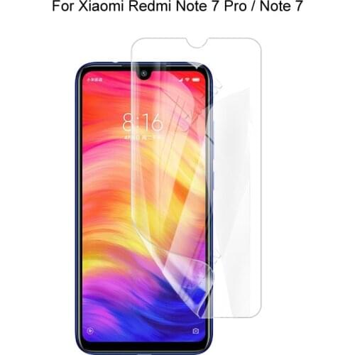 For Xiaomi Redmi Note 7 Pro / Note 7 Full Cover Soft Hydrogel Film Screen Protector