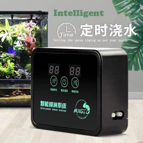 Intelligent Automatic Watering System For Garden Spray Irrigation Tropical Rain Forest Reptile Pet Terrarium Misting System