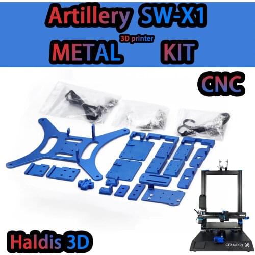 Haldis 3D Rattlesnake Artillery Sw-X1 BLV3D Printer Metal aluminum Plate upgrade kit