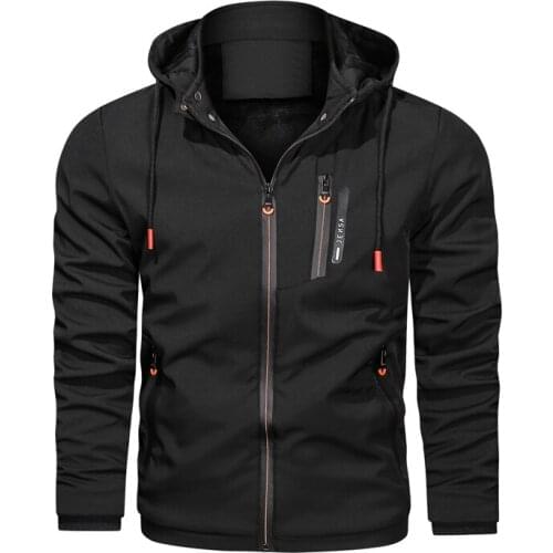 Autumn Windproof Bomber Jackets Men Casual New Fashion Military Cargo Jacket Mens Windbreaker Loose Outdoor Outwer Coat Clothing