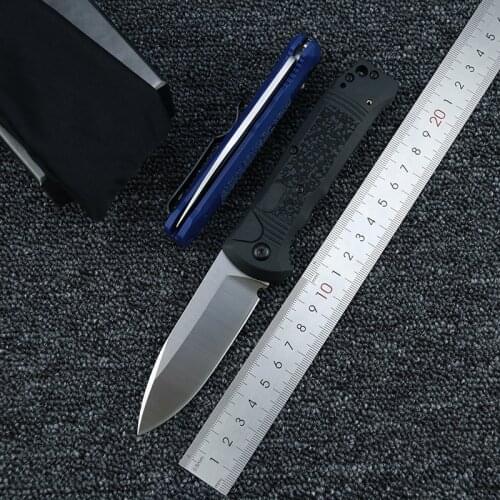 LEMIFSHE 4400 Mark S30v blade Grivory fiber handle hunt camp Pocket outdoor Survival kitchen EDC Tool Tactical folding knife