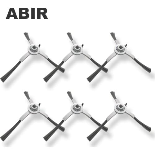 Original Side Brush for Intelligent Robot Vacuum Cleaner ABIR X5,X6,X8 , Including Side brush 6pcs