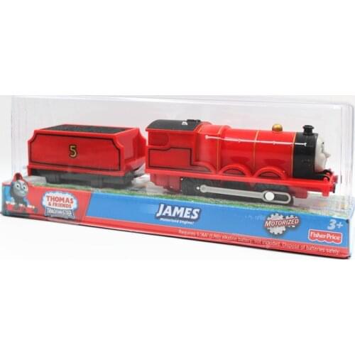 Thomas Plastic Electric Track Small Train JAMES Creative Funny Educational Toys Present Children