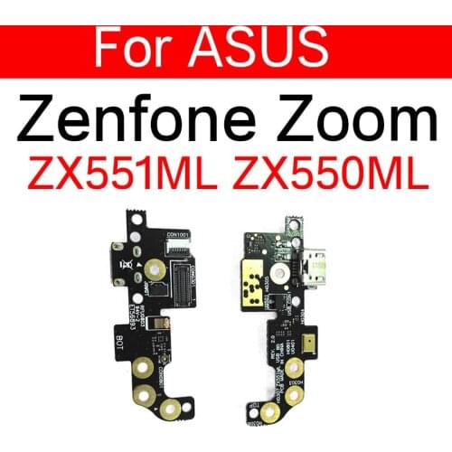 USB Charger Board For Asus Zenfone Zoom ZX550ML ZX551ML Charging Connector Port Board Flex Cable Replacement Parts