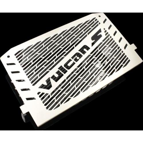 Silver Motorcycle Accessories Radiator Guard Protector Grille Grill Cover For KAWASAKI VULCAN S 15-16 VULCAN 650