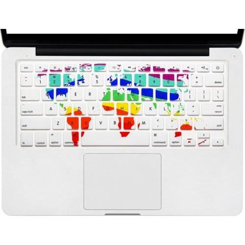 For Apple Macbook Air Pro Retina 13"15" 17" A1278 A1466 Silicone Soft Decal Prints Keyboard Cover Skin Protective Film Protector