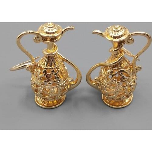 States with Qingdao hipster fashion jewelry earring models hip delicate lines hollow out earrings female C10 the teapot