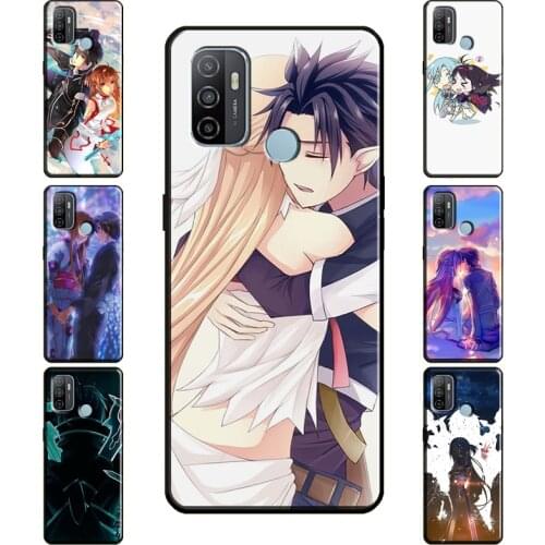 Sword Art Online SAO Anime Phone Case For OPPO A91 A83 A15 A31 A53 A5 A9 2020 A1K A3S A5S A52 A72 A92 Reno 2 Z 4 Pro