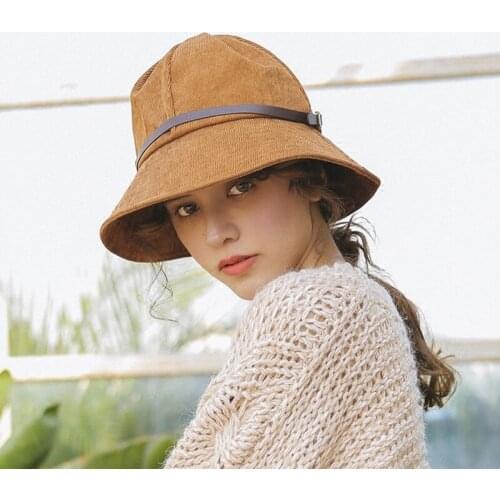 Japan Style Women Hat Autumn Winter Caps With Belt Fashion Patchwork Yellow Newsboy Caps Female Gorras