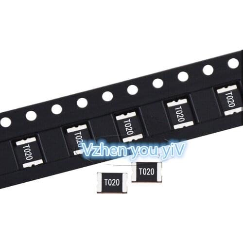 100pcs//1812 patch self recovery fuses 0.2A, 200mA, 30V, SMD1812-020 can be restored
