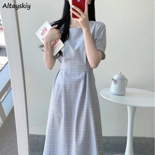 Летние платья в клетку Altayskiy China At AliExpress