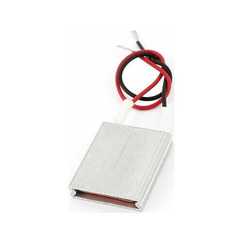 Aluminum PTC Heater Thermostat Constant Temperature 25x20x5mm 12V 230C