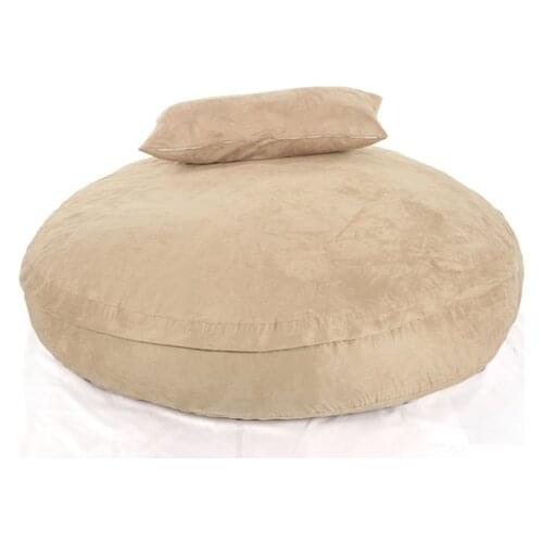 XXL LARGE microsuede corduroy foam SAC, sitting room furniture beanbag lounger, lounge puff furniture bean bags