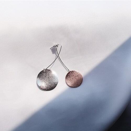 Long Tassel Drop Earrings For Women Double Wafer Statement Dangle Earring Temperament Eardrop Fashion Jewelry Ear Accessories