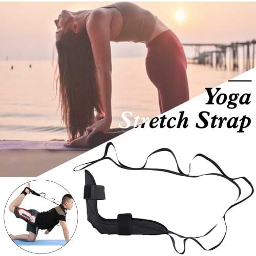 Leg Stretcher Flexibility Yoga Stretching Strap Fitness Gym Sport Stretching Tape For Yoga Cheer Dance Gymnastics Trainer Tape