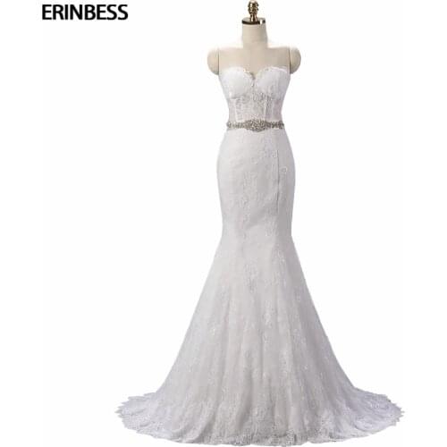 Свадебные платья со шлейфом ERINBESS China At AliExpress