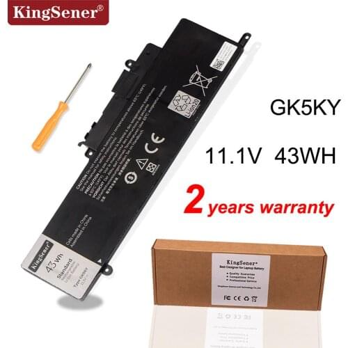 KingSener GK5KY Laptop Battery For DELL Inspiron 13" 7000 Series 7347 7348 7352 7353 7359 11" 3147 3148 15" 7558 04K8YH 43WH