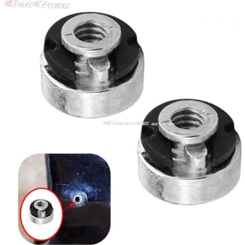 Fender Rear Solo Seat Bolt Nut Kit Seat Screw Nut 1/4"-20 Thread for Harley Davidson Sportster Touring Electra Glide Street Glid