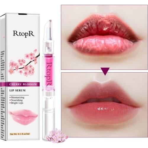 Lip Sleeping Essence Oil Maintenance Moistened Lip Balm Nourish Protect Lips Care Tools 3ml