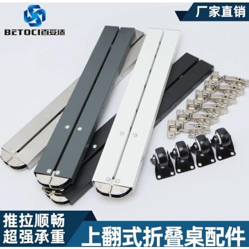 Multifunctional Folding Dining Table Table Concealed Flip Up Storage Invisible Folding Table Hardware