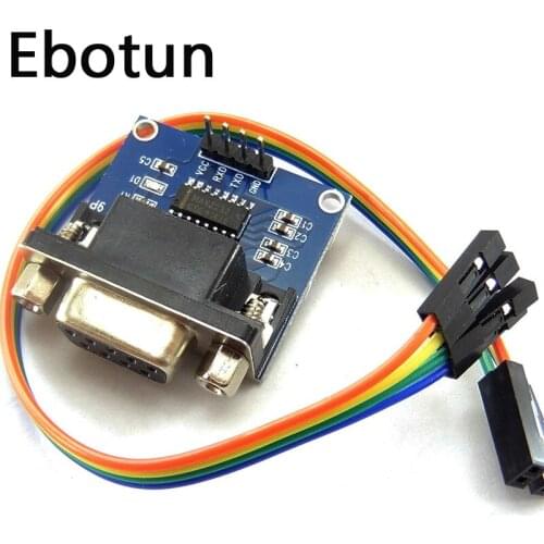 For MAX3232 RS232 to TTL Serial Port Converter Module DB9 Connector MAX232 For Arduino