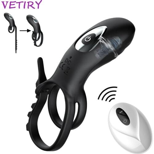 Vibrating Cock Rings Clitoris Testis Stimulate 9 Speed Penis Ring Penis Enlargement Vibrating Cock Rings Sex Toy For Couple Men