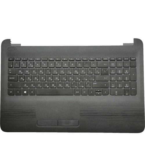 New For HP Pavilion 15-AY 15-AC 15-BA TPN-C125 Laptop Palmrest Upper Case Cover With Russian Keyboard 855027-001 Black