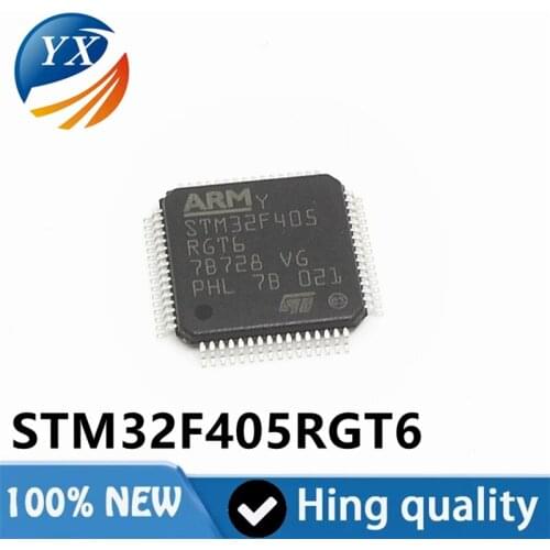 Original Genuine STM32F405RGT6 LQFP-64 ARM Cortex-M4 Microcontroller MCU