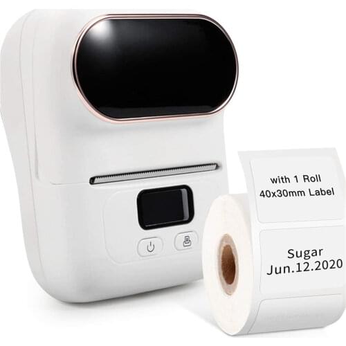Label Printer M110 Impresoras Portatil Photo Imprimante Thermal Mini Portable Termica De Fotos Sticker Printer Barcode Machine