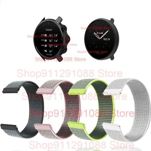 Nylon Loop Strap For Polar Ignite 2/Vantage M M2 Smart Watch Band Women Bracelets For Polar Grit X/Unite Belt Wristband Correa