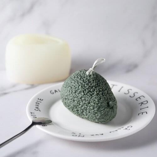Avocado Silicone Mold for Candle Chocolate Candy Mousse Cake Baking Mould Handmade DIY Soap Making Mold