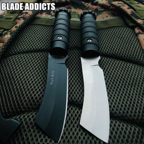 Outdoor Military TANTO Tactical Hunting Knives Pocket Fixed Blade Self Defense Tool Combat Katana Survival Camping Fruit Knife