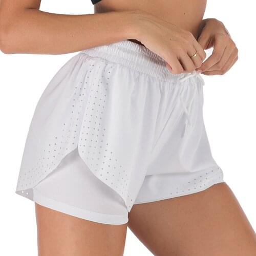 Women Gym Workout Shorts Fitness Yoga Sport Female Running Shorts Quick-dry Breathable Gym Leggings Yoga Athletic Spandex Pants