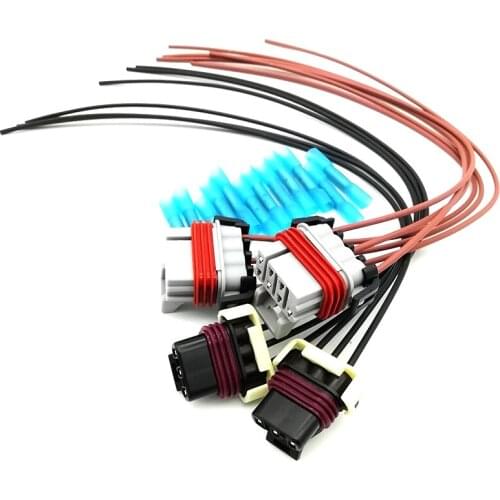 2 Sets Headlight & Turn Signal Harness For Freightliner Columbia Diesel 2005-2014