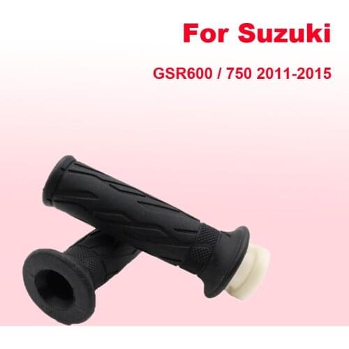 For Suzuki GSR600 / 750 2011-2015 Motorcycle Refitting Accessories Anti Skid Handlebar Rubber Handle High Quality Aluminum PVC