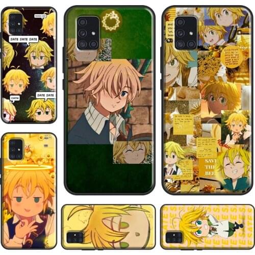 Chibi Meliodas Seven Deadly Sins Case For Samsung A12 A32 A42 A52 A72 A20e A21S A11 A31 A51 A71 A70 A50 A10 A20 A02 S Cover