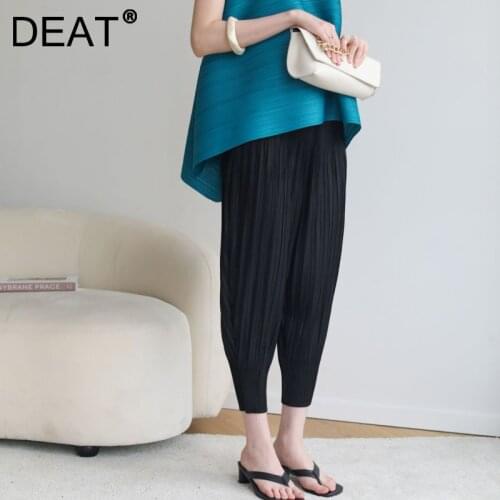 Женские свободные брюки DEAT China At AliExpress