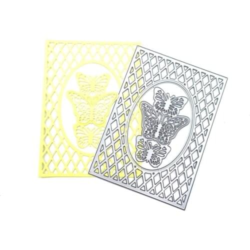 Julyarts Butterfly Frame Metal Cutting Dies 2021 Molde DIY Scrapbooking Photo Album Decor Paper Card Making Tool