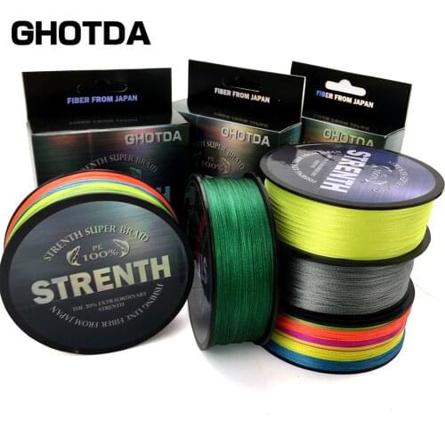 9 Strands 8 Strands 4 Strands 100M 150M 300M 500M PE Blue Braided Fishing Line Sea Saltwater Carp Fishing Weave Super Strong