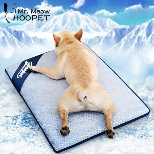 Summer Cooling Mats Breathable Pet Dog Cat Sleeping Mat Self Cooling Mattress Portable Pad Ice Cushion Pet Accessories
