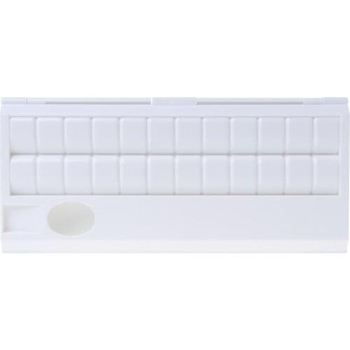 1 pcs Painting Tray Watercolor Paint Palette 24 Grid Professional Art Plastic Palette Art Supplies